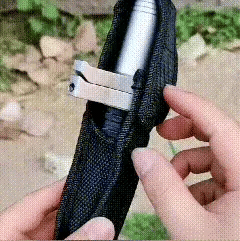 Emergency glass break demonstration