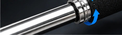 Close-up visual of the baton collar