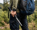 Hiker on an outdoor path