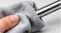 Wiping the shaft with a clean, dry cloth